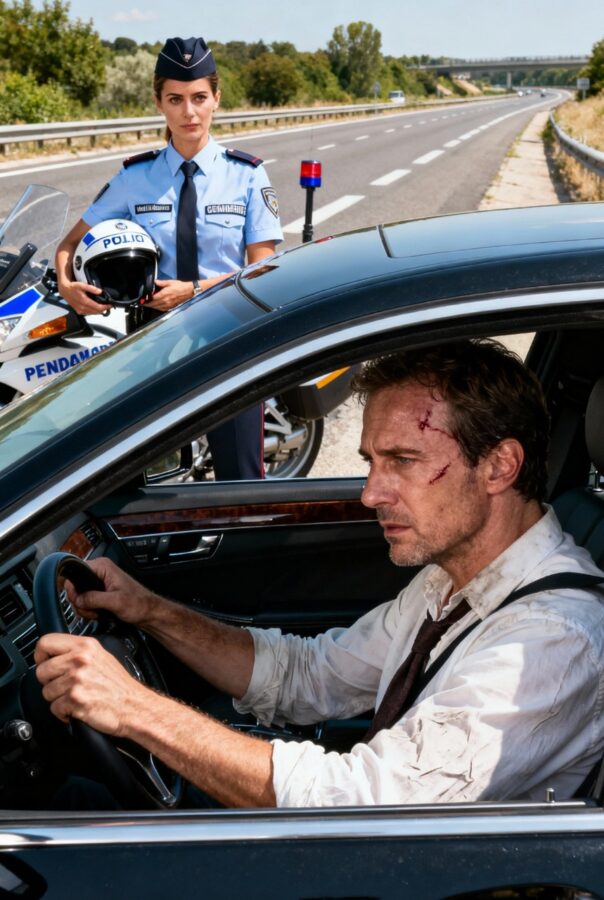 142 km/h-val hajtott az A4-esen egy 90 km/h-s övezetben… neki kellett volna megbüntetnie… de egy heg megváltoztatott mindent