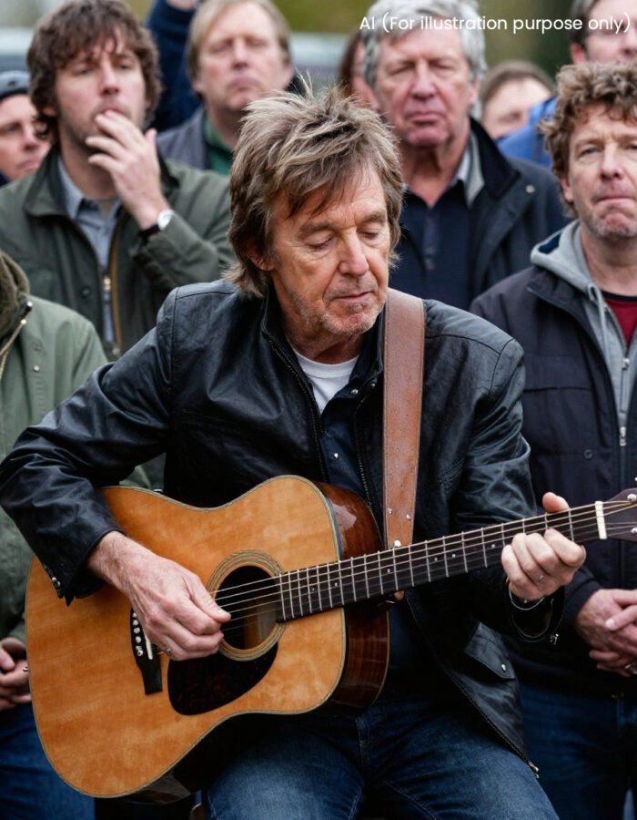 Paul McCartney találkozott egy hajléktalan veteránnal, aki egy Beatles-dalt játszott — amit ezután tett, megváltoztatta az életét