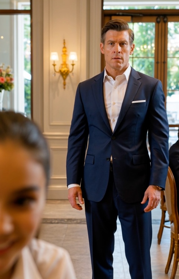 „Várjanak…” – suttogta Richard Brooks megtört hangon, miközben a fia mellett álló pincérnőre nézett. „Honnan ismeri a jelnyelvet… és Daniel miért mosolyog így?”