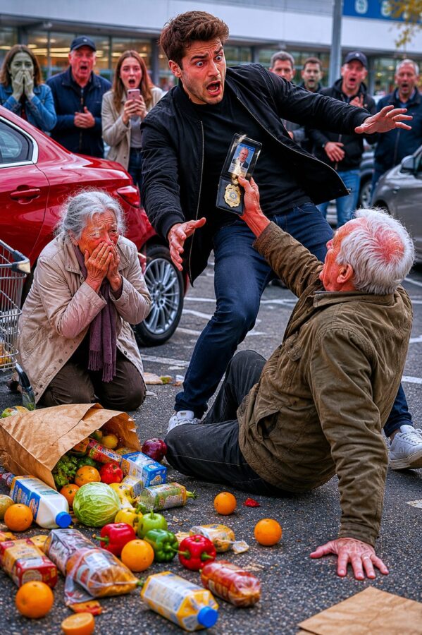 Egy szupermarket parkolójában egy idős hölgy enyhén nekiütközött egy fiatal férfi autójának… A férfi dühében kitépte a kezéből a bevásárlószatyrokat, majd a földre dobta őket, ezután pedig nekiesett egy idősebb férfinak, aki megpróbálta megvédeni az asszonyt — anélkül, hogy egy pillanatig is sejtette volna, hogy ő maga is teljesen megdöbben majd